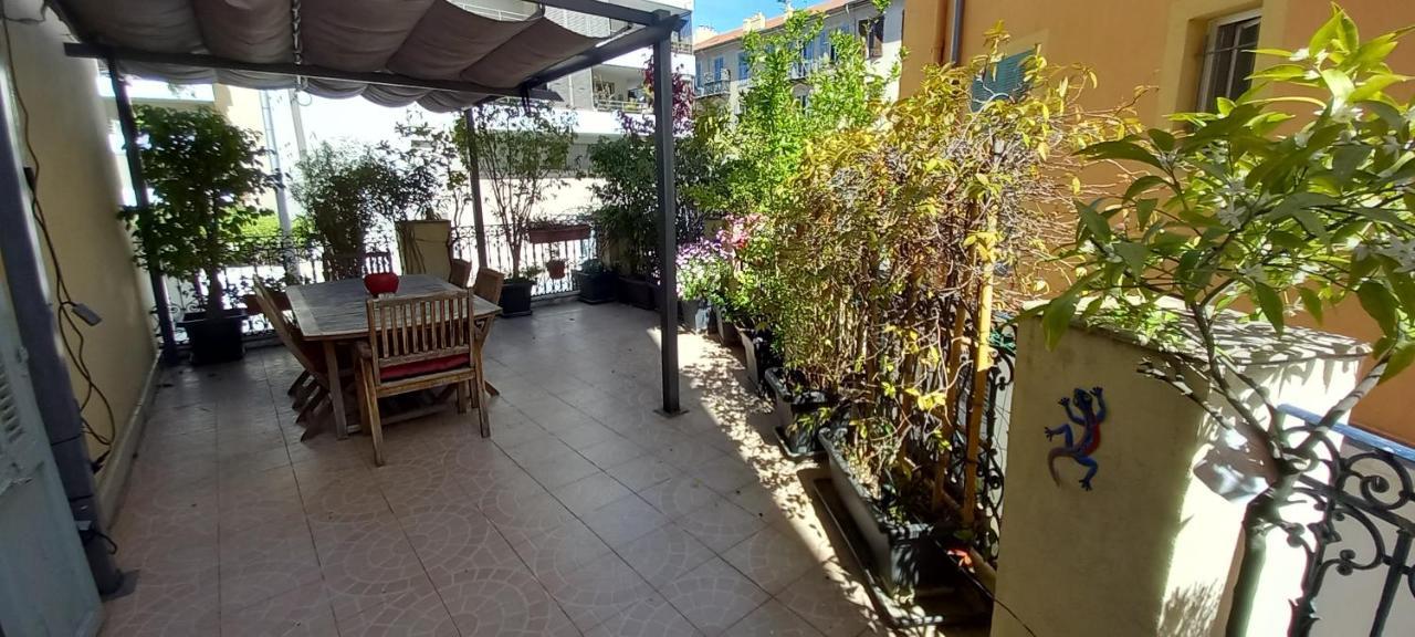 Ferienwohnung La Terrasse Nizza Exterior foto