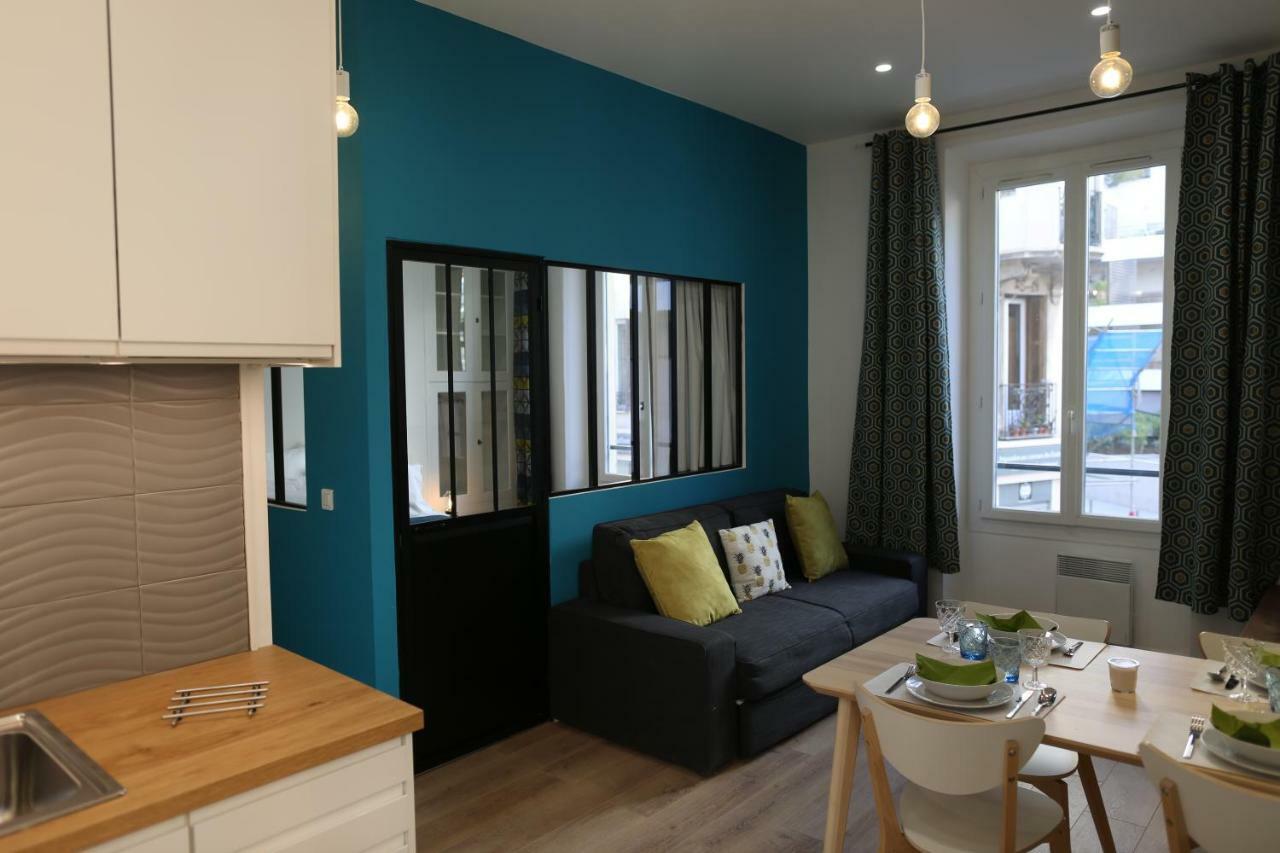 Ferienwohnung La Terrasse Nizza Exterior foto